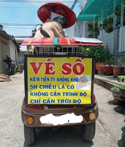 Xổ số là may rủi